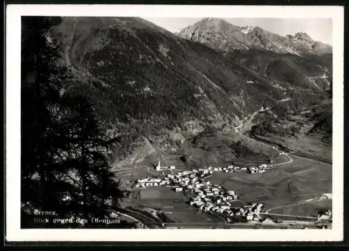 AK Zernez, Blick gegen den Ofenpass