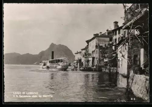 AK Gandria /Lago di Lugano, Il. S. Salvatore