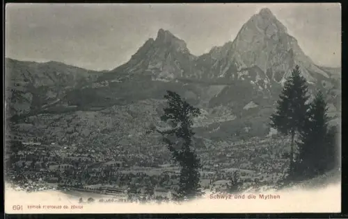 AK Schwyz, Panorama und die Mythen