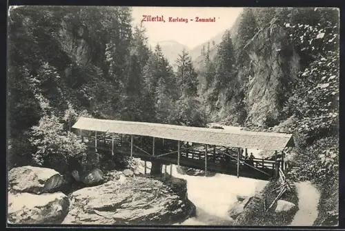 AK Ginzling /Zillertal, Zemmtal, Karlsteg