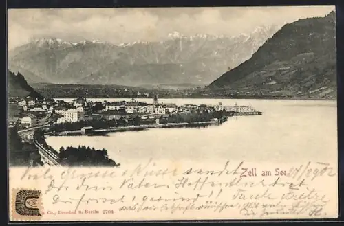 AK Zell am See, Teilansicht