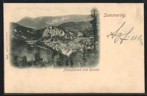 AK Semmering, Polleroswand und Raxalp