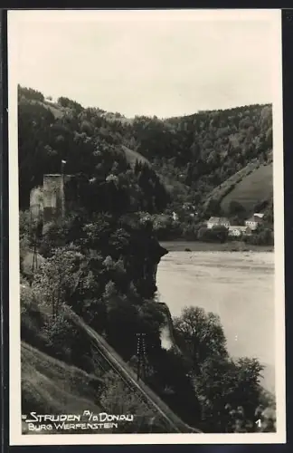 AK Struden a. d. Donau, Burg Werfenstein