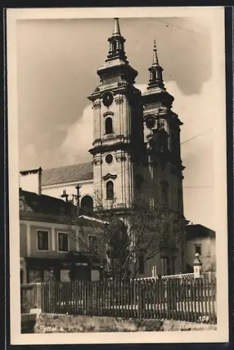 AK Spittal a. P., Kirche und Geschäft