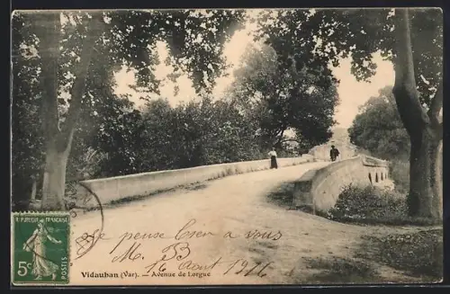 AK Vidauban /Var, Avenue de Lorgue