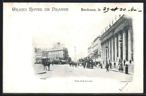 AK Bordeaux, Place de la Comédie
