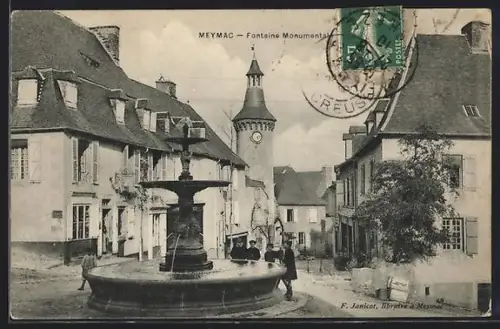 AK Meymac, Fontaine Monumentale