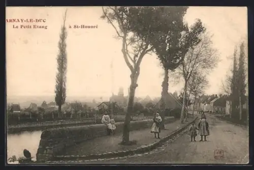 AK Arnay-le-Duc, Le Petit Etang à St-Honoré