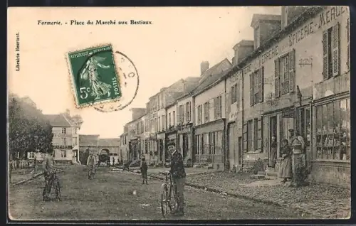 AK Formerie, Place du Marché aux Bestiaux