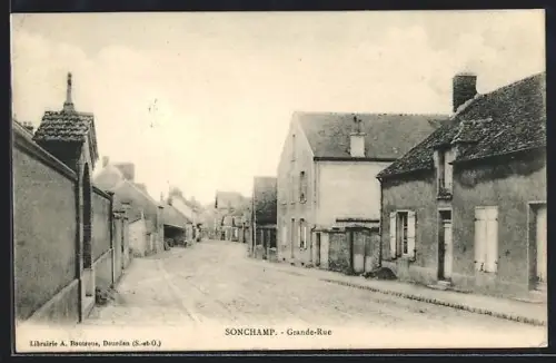 AK Sonchamp, Grande-Rue