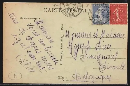 AK Montrouge, Rue de Bagneux vers la Grande Rue