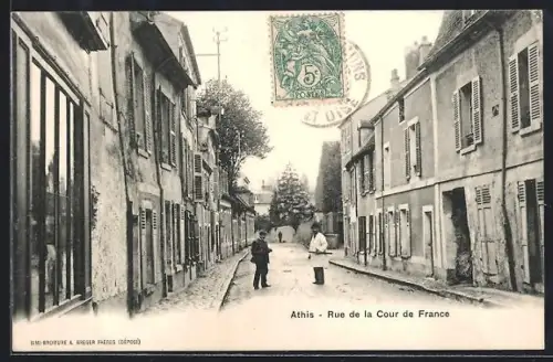 AK Athis, Rue de la Cour de France