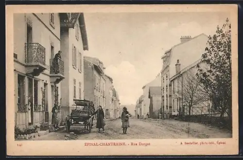 AK Épinal-Chantraine, Rue Dorget