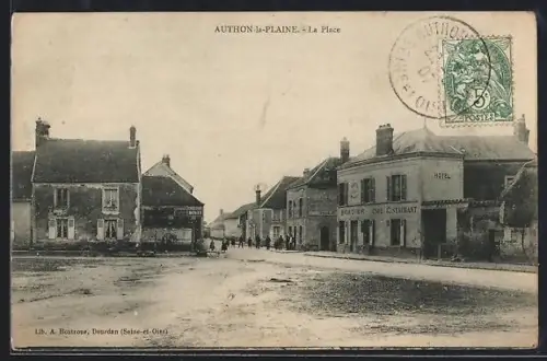 AK Authon-la-Plaine, La Place