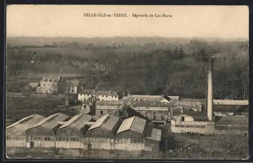 AK Belle-Isle-en-Terre, Papeterie de Loc-Maria