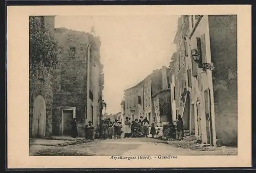 AK Arpaillargues /Gard, Grand`rue