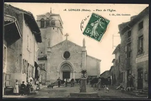 AK Longes, Place de l`Eglise