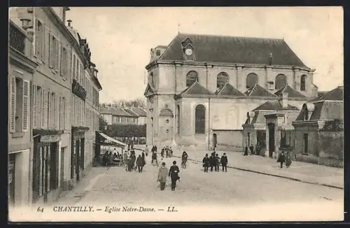 AK Chantilly, Eglise Notre-Dame