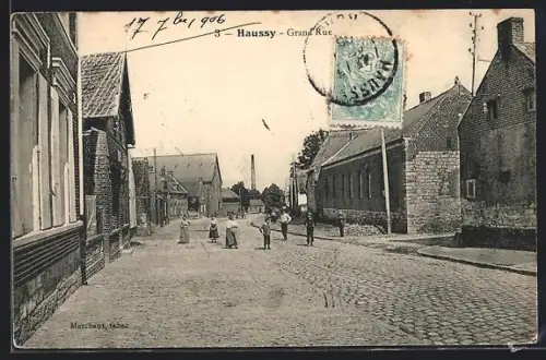 AK Haussy, Grand` Rue
