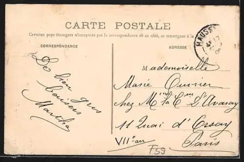 AK Haussy, Grand` Rue