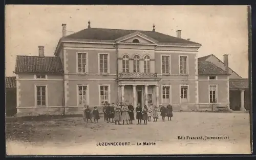 AK Juzennecourt, La Mairie