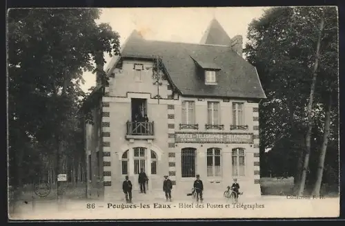 AK Pougues-les-Eaux, Hotel des Postes et Télégraphes