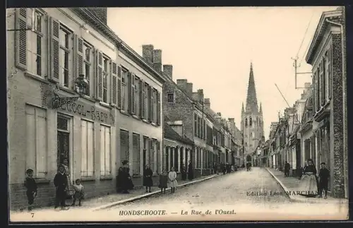 AK Hondschoote, La Rue de l`Ouest