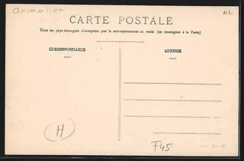 AK Ligny-le-Ribault, Route d`Orléans