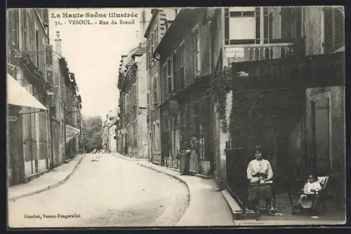 AK Vesoul, Rue du Breuil