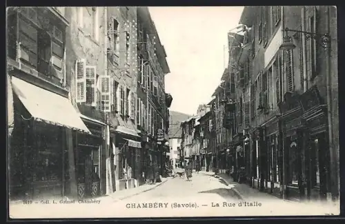 AK Chambéry, La Rue d`Italie