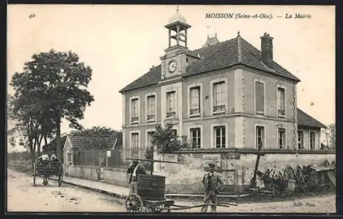 AK Moisson, La Mairie