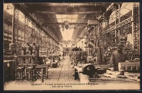 AK Jeumont, Forges et Ateliers de Constructions Electriques, Hall de la Tolerie