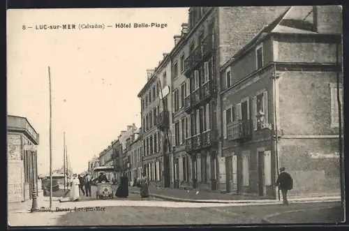 AK Luc-sur-Mer, Hotel Belle-Plage
