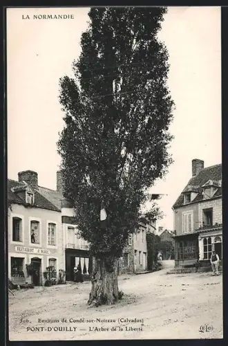 AK Pont-d`Ouilly, L`Arbre de la Liberté