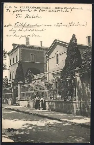 AK Villefranche /Rhône, Collège Claude-Bernard