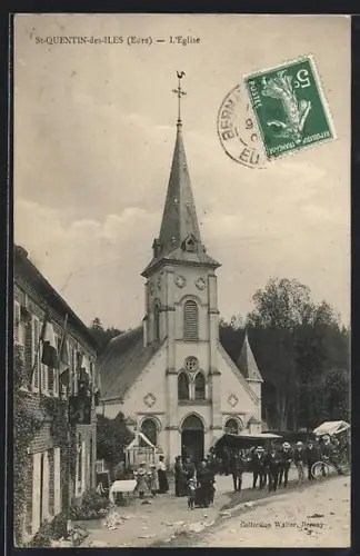 AK St-Quentin-des-Iles /Eure, L`Eglise