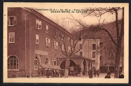 AK Castellane /B.-A., Grand Hotel du Levant