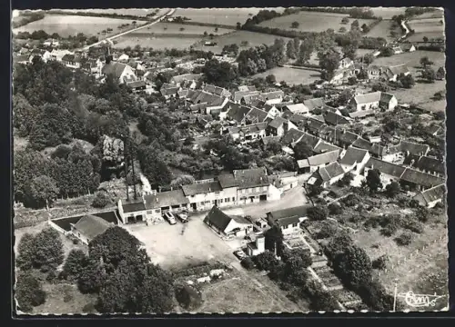 AK La Chapelle-Royale /E.-et-L., La Laiterie et vue panoramique aérienne