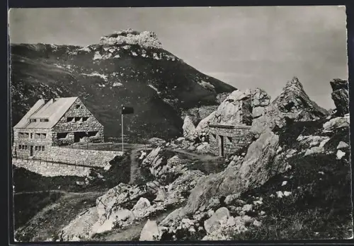 AK Bettlerjoch, Pfälzerhütte mit Gorvion