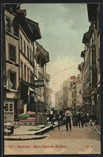 AK Rouen, Rue Eau-de-Robec