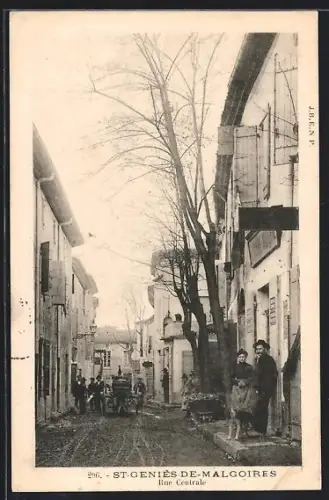 AK St-Geniès-de-Malgoires, Rue Centrale