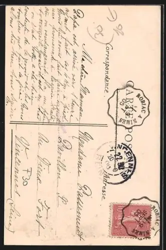 AK St-Geniès-de-Malgoires, Rue Centrale