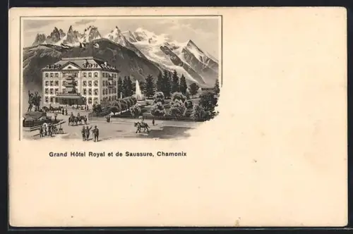 AK Chamonix, Grand Hôtel Royal et de Saussure