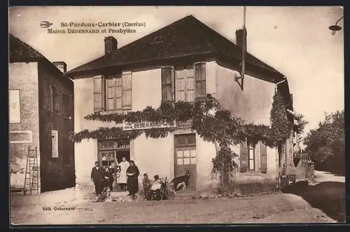 AK St-Pardeux-Corbier /Corrèze, Maison Debernard et Presbytère