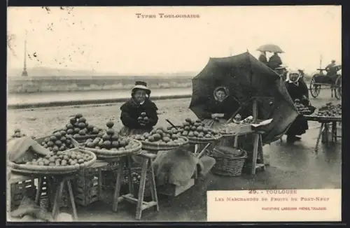 AK Toulouse, Les Marchandes de fruits du pont-neuf