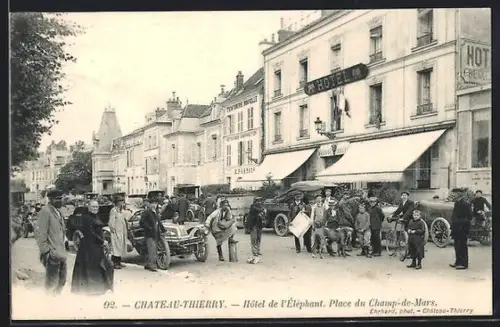 AK Chateau-Thierry, L`Hotel de l`Éléphant, Place du Champ-de-Mars