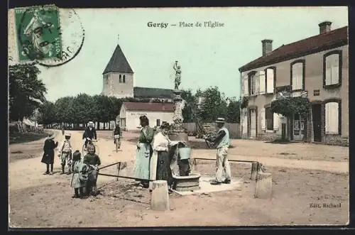AK Gergy, Place de l`Église