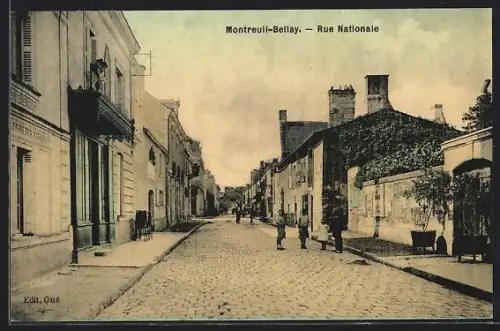 AK Montreuil-Bellay, Rue Nationale