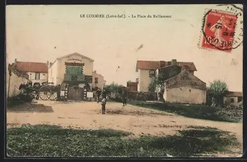 AK Le Cormier /Loire-Inf., La Place du Ralliement