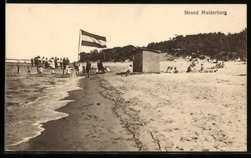 AK Muiderberg, Partie am Strand